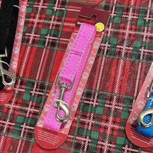 🆕 Reflective Dog Leash - Pink